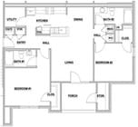 2BR/2BA