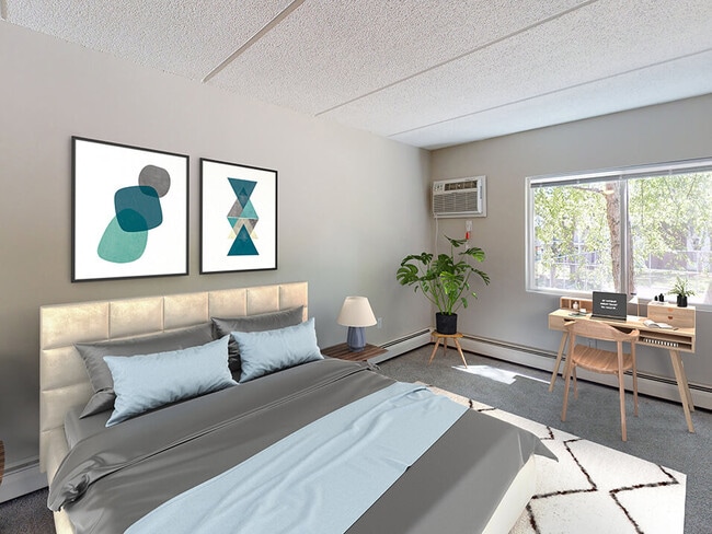 Una, dos, & Apartments de tres habitaciones disponible - Olympik Village Apartments