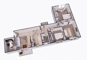 3BR 1BA