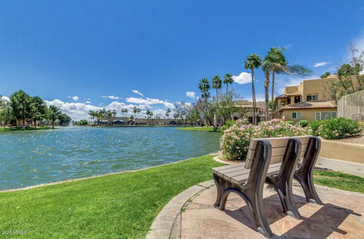 Andersen Springs Lake and Walking Paths to Restaurants & Bars - 1825 W Ray Rd (Chandler, AZ)