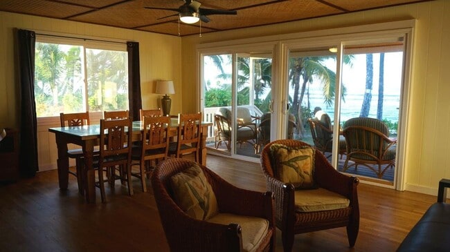 Sliding Glass Doors to Ocean View Lanai - 68 -287 Crozier Loop Unit Crozier#B
