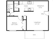 1BR/1BA