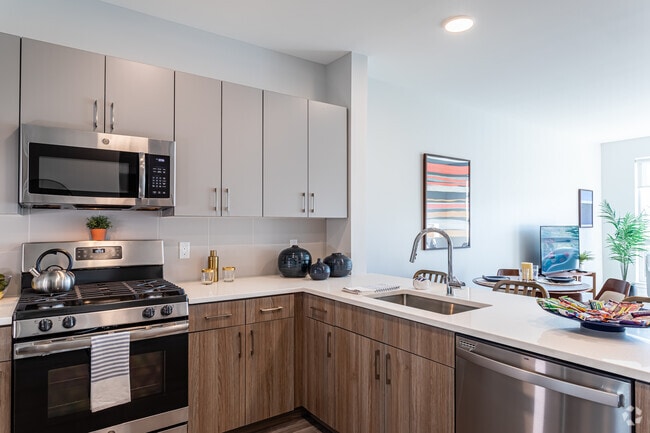 1BR, 1BA - A1 - Kitchen