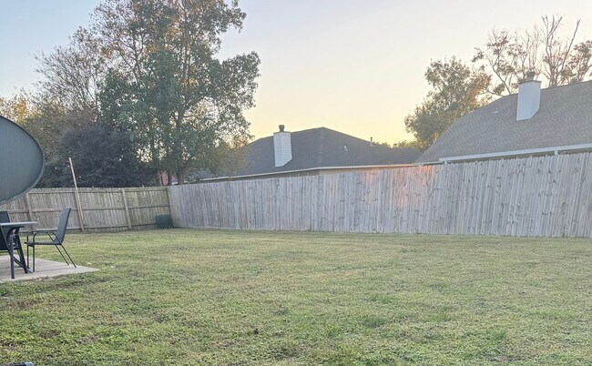 Fenced in backyard - 1925 Southwind Cir