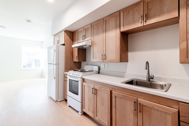 Emmons Place North - Studio Kitchen - Emmons Place Rental