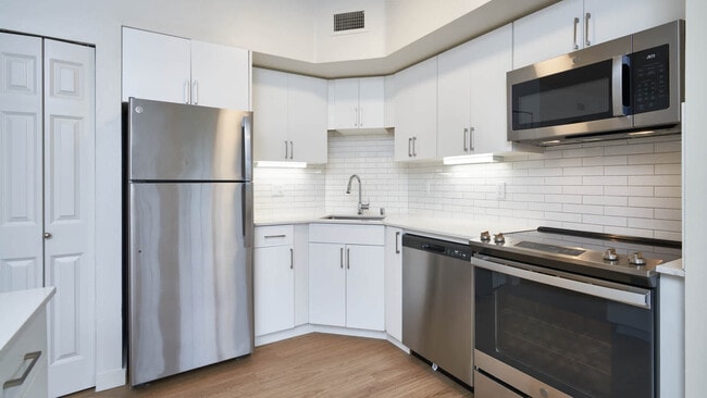 Kitchen with Stainless Steel Appliances