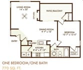 1BR/1BA