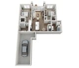 Floor Plan 2B | Seasons at North Aurora | Apartments in North Aurora, IL