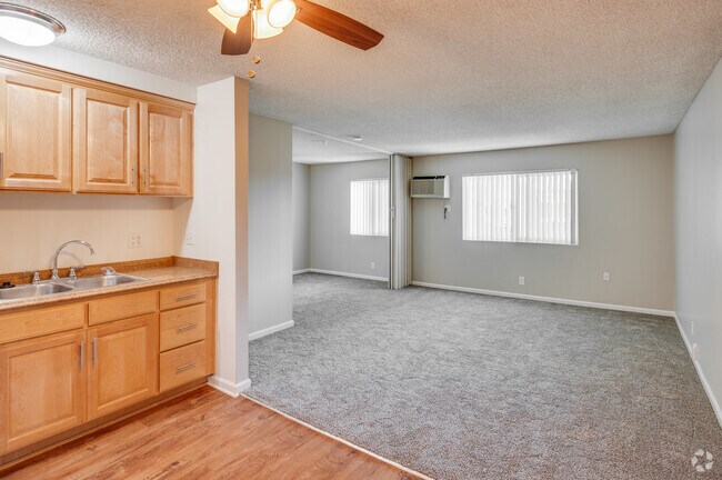Studio, 1 BA - 530 SF - Regency Plaza Apartments