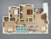 Summer Wind | 3 Bedroom | 2 Bathroom