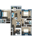 Three Bedroom 2 Bathroom