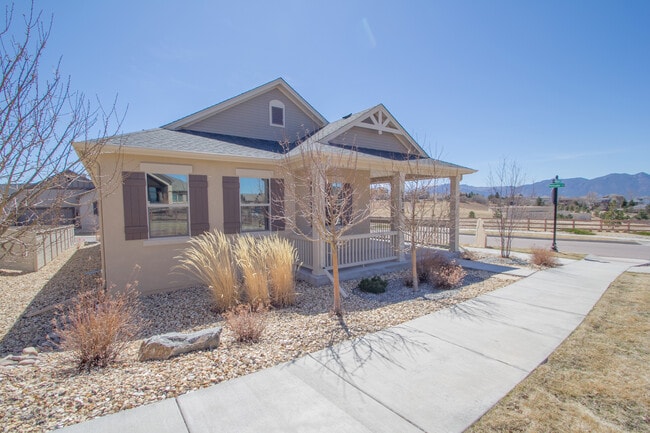 Front of home - corner lot