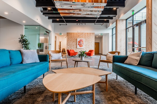 Indoor Lounge with TV