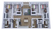 D5: 4BD | 4BA | 1125 SF