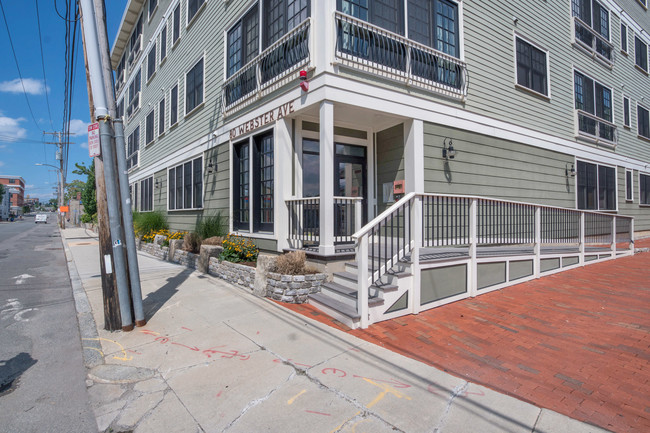 Front door - 80 Webster Ave Unit 3D