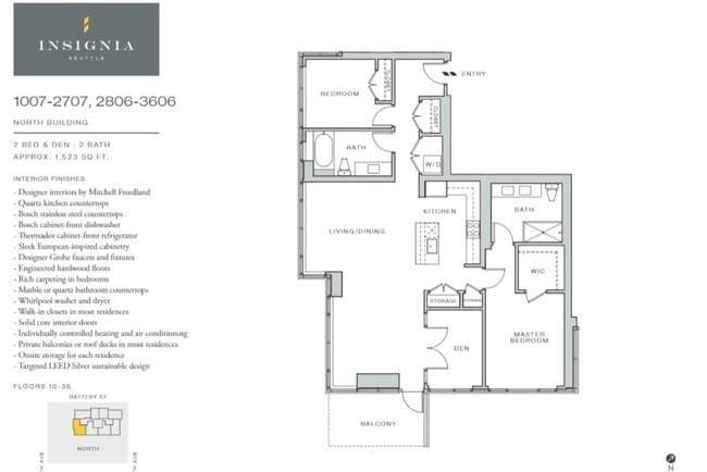 Photo - 583 Battery St Unit 3106N