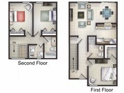 3BR/2BA