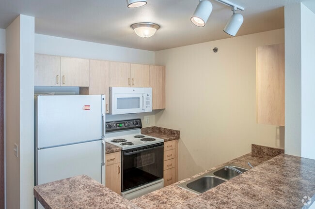 2BD Loft E- Kitchen