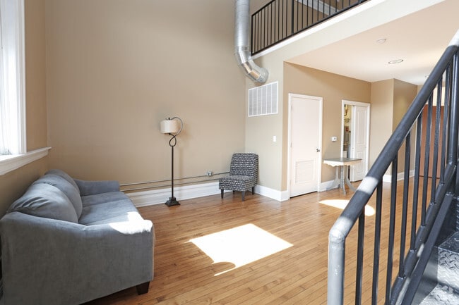 1BR (Loft) - Living Room