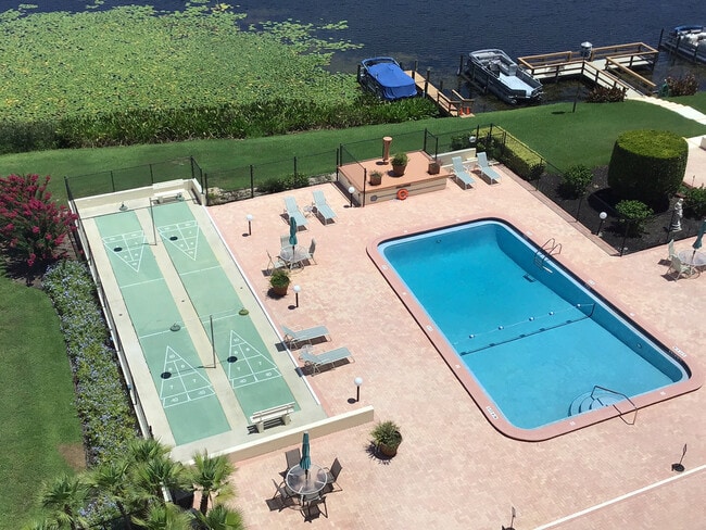 Pool, shuffleboard, boat dock - 700 Mirror Ter NW Unit 705