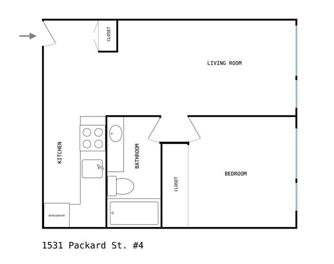 Photo - 1531 Packard St Unidad 4