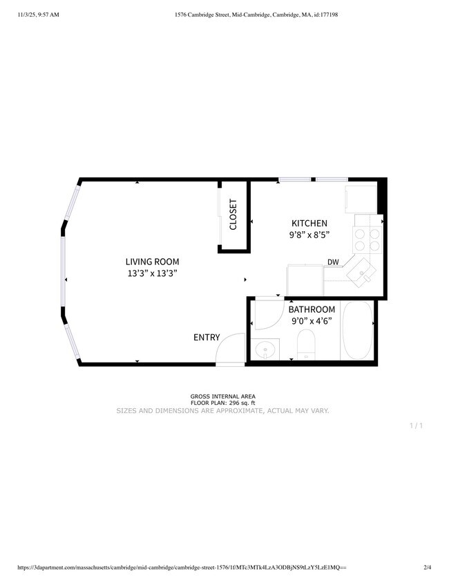 Photo - 1643 Cambridge St Unit 1F##