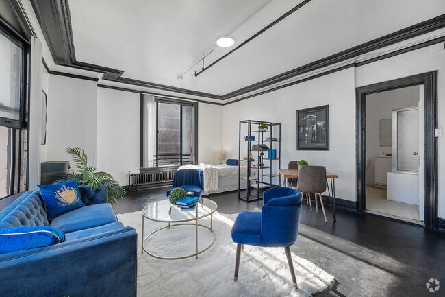 Estudio - 265 pies cuadrados - Sala de estar - Alexandria Apartments