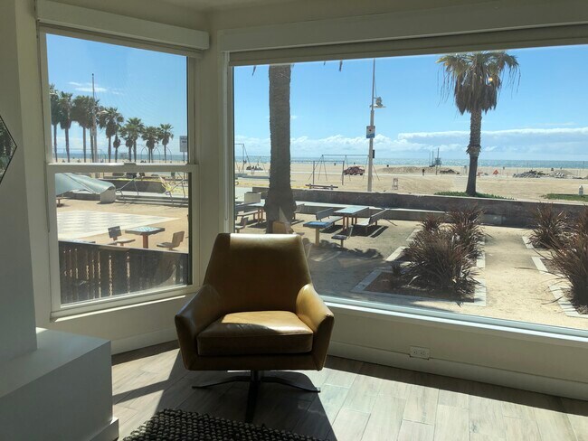 View from the Living Room - 1647 Ocean Front Walk
