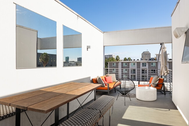 Upstairs deck - 6735 Yucca St Unit 508