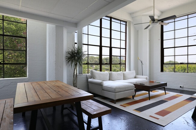Factory windows Corner Living room