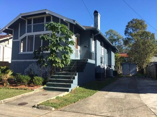 The “Blue Mountain” house is a fun place to live across the street from Tulane University housing. - 2427 Calhoun St Apartments Unit 2427 Calhoun St #A-B