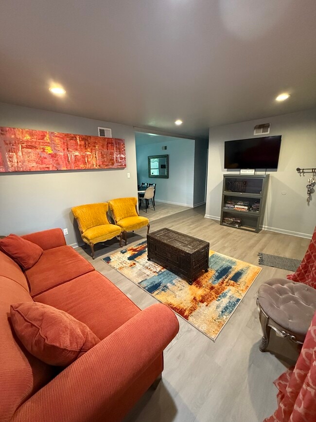 Living room. Furniture for reference - 513 Hayes St