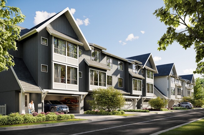 Townhouse Exterior Rendering - Wadams Farm