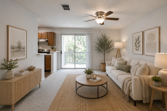 1 Bed Living Room
