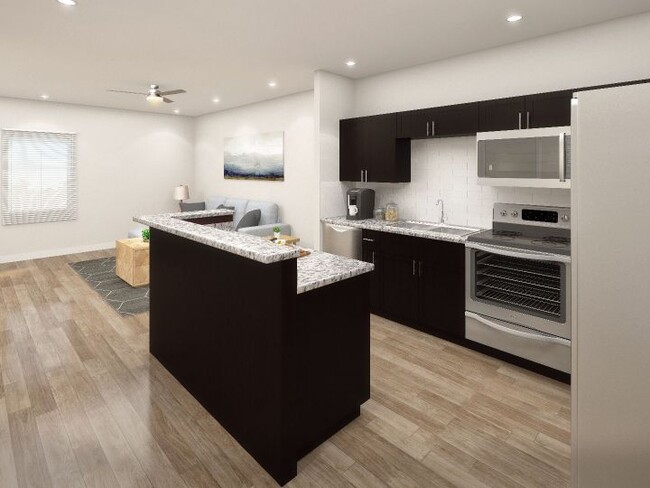 Kitchen - Nova Apartments