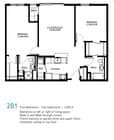 2BR/2BA