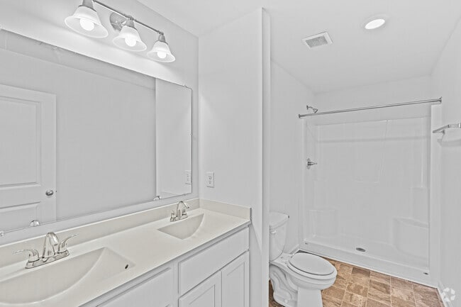 3BR,2.5BA - 1,800SF - Primary BA