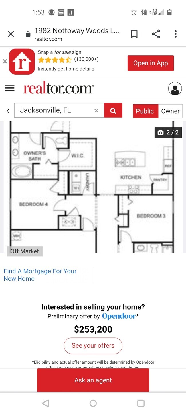 Floor plan - 1982 Nottoway Woods Ln House