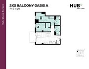 2x2 Balcony Oasis A 2-9
