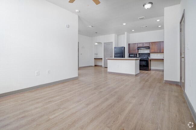 1BR, 1BA - 762SF Living Room