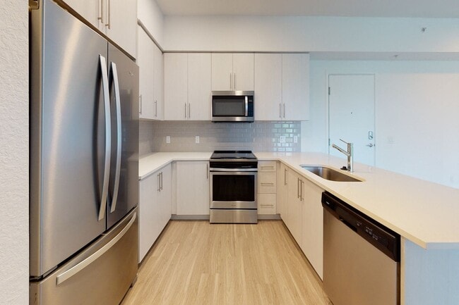 EnergyStar steel appliance packages in select kitchens.