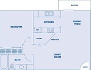1BR/1BA