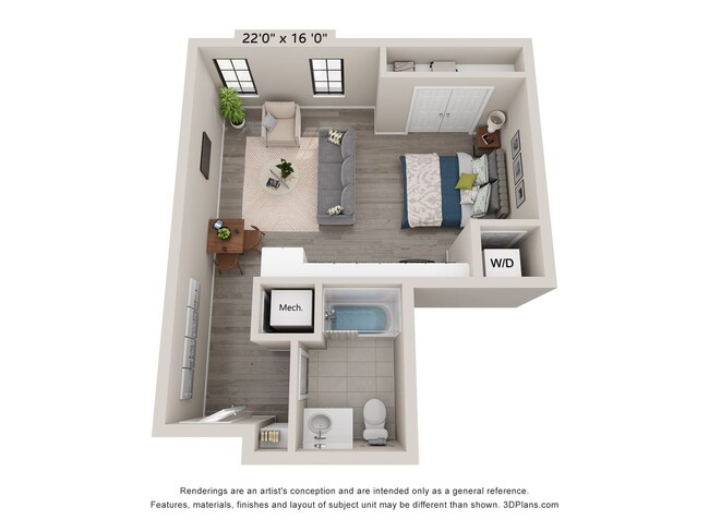 Building Photo - Unit F Luxury Studio (55+) Unit Suite 221 Rental