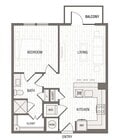 1Bed 1Bath