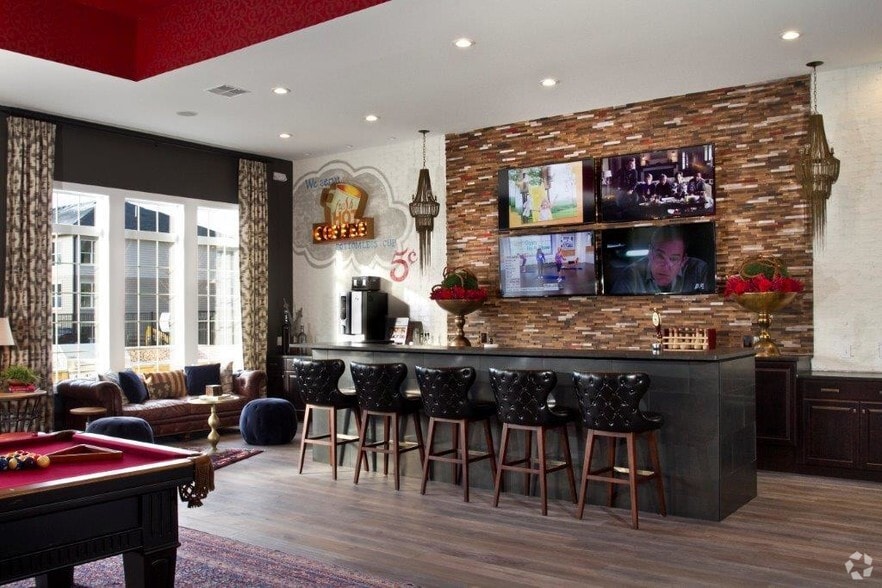 Bar area in Clubhouse