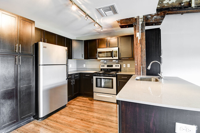 2 Bedroom Kitchen - Boury Lofts