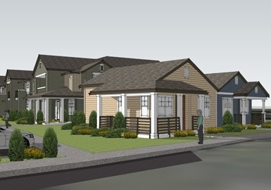 Rendering - Kottinger Gardens - Phase II Apartments