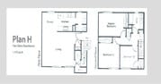 3BR/1BA Townhouse