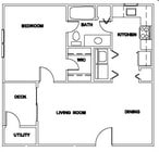 1BR/1BA