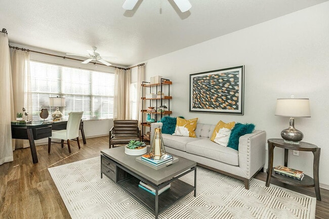Spacious Living Room in Apartments at Lifestyles at Pellicano, El Paso